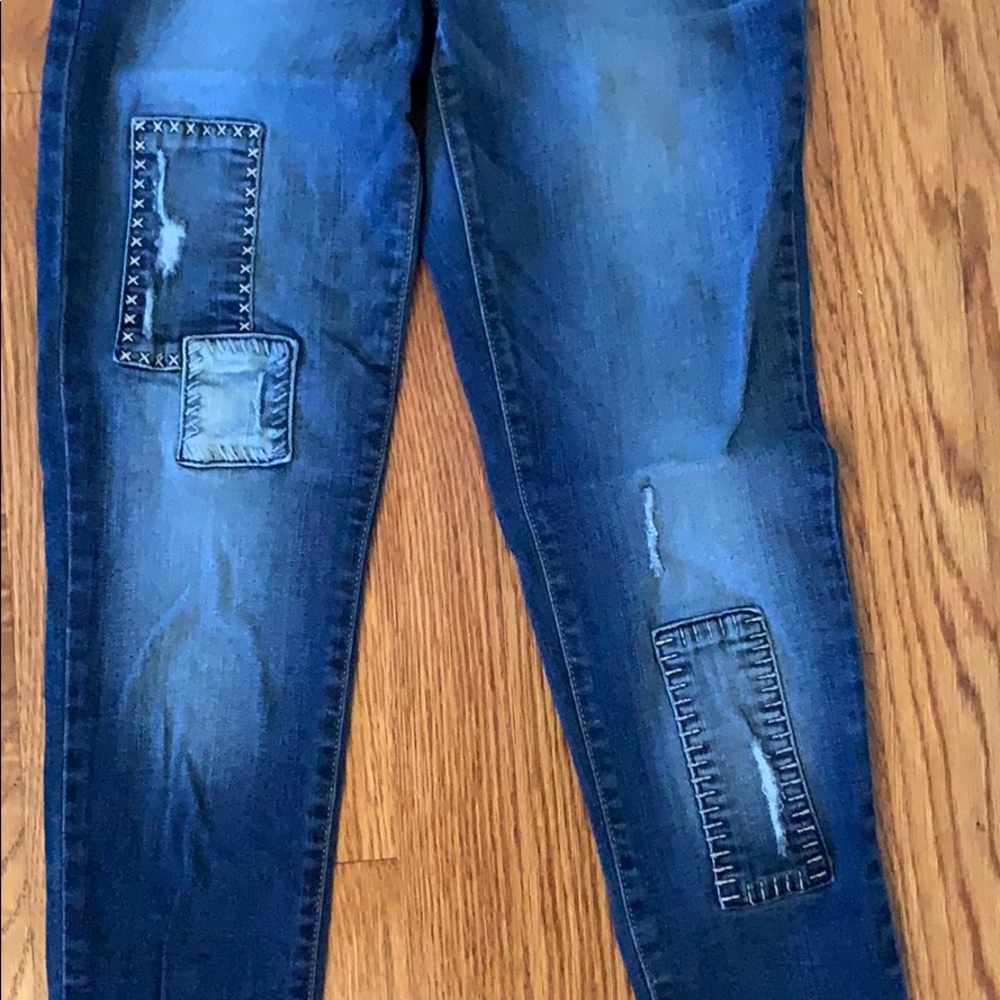Flying Monkey Patch Jeans - image 2